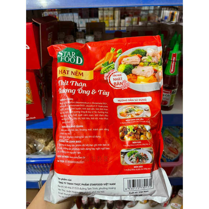 Hạt nêm Starfood 5-10kg