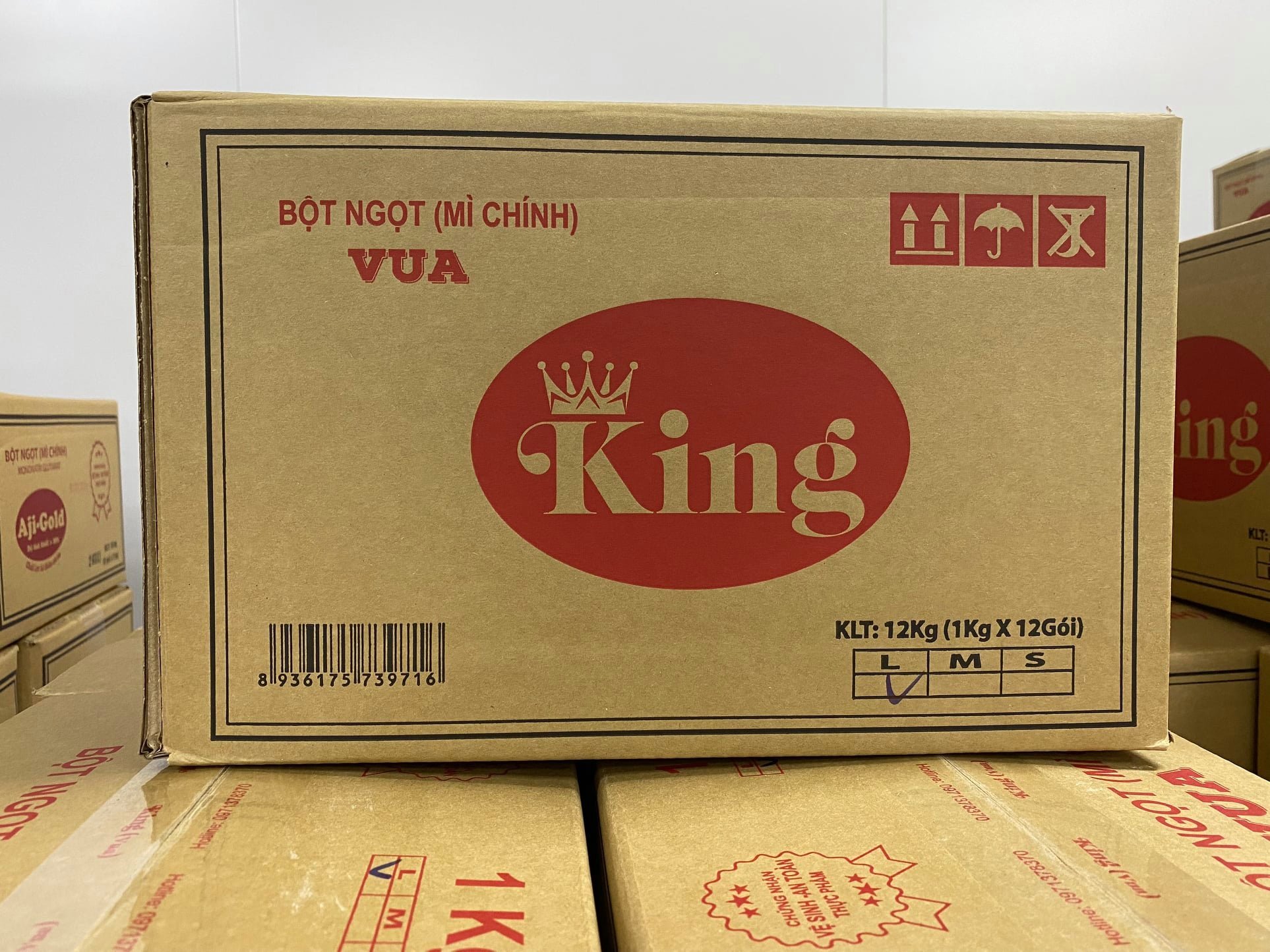 Mì chính King 2-25kg