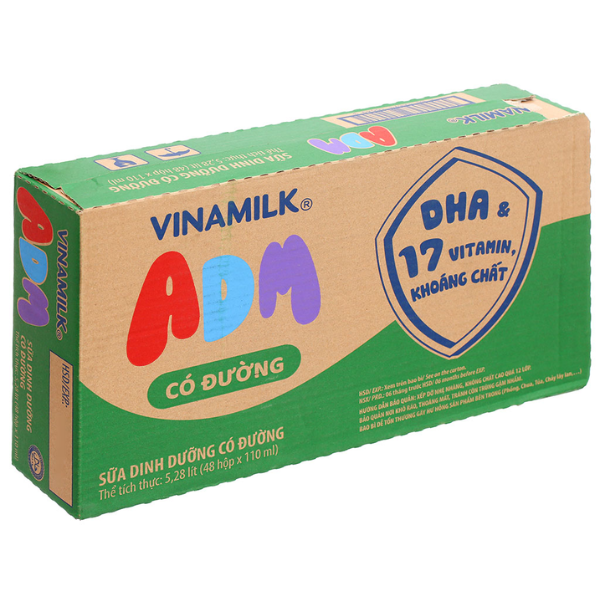 SỮA DINH DƯỠNG VINAMILK ADM 110ML (48H/THÙNG)