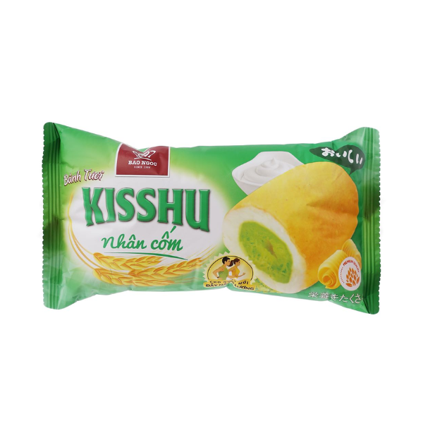 BÁNH KISSHU VỊ CỐM 35G