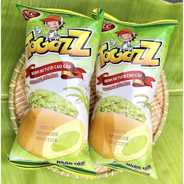 BÁNH MỲ TOGAZZ NGỌT 55G (50C/THÙNG)