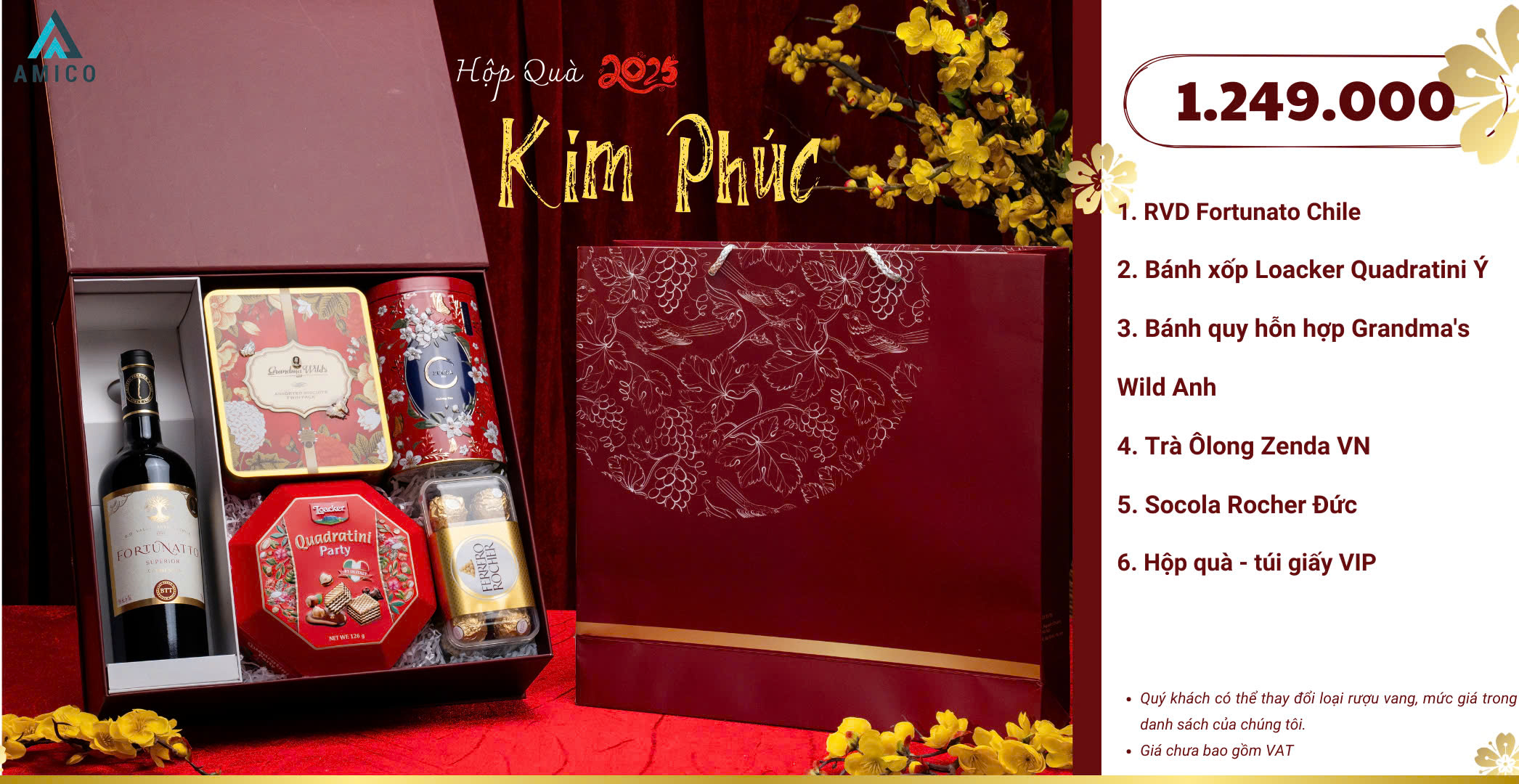 HỘP QUÀ TẾT 2025 - KIM PHÚC