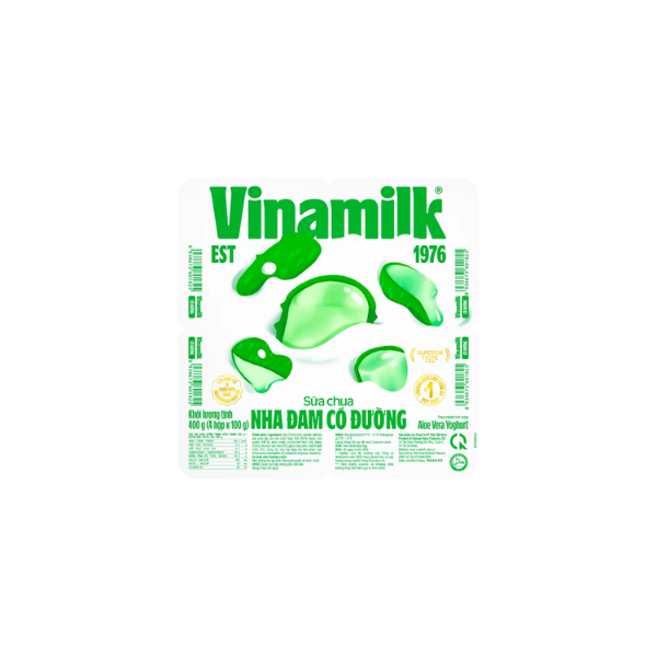 SỮA CHUA ĂN VINAMILK Nha đam có đường 100g