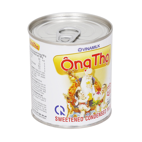 SỮA ĐẶC VINAMILK ÔNG THỌ CÓ ĐƯỜNG TRẮNG 380G (48 LON/THÙNG)