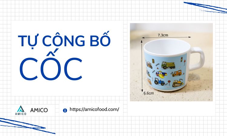 Amico tự công bố sản phẩm cốc