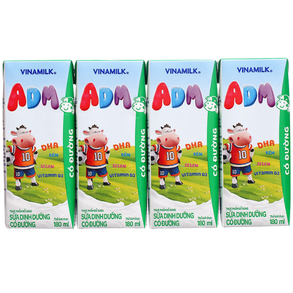 SỮA DINH DƯỠNG VINAMILK ADM 180ML (48H/THÙNG)