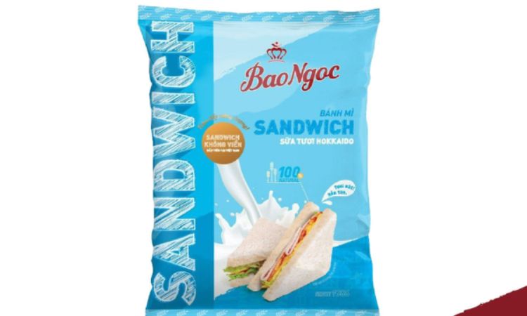 Bánh Sandwich Bảo Ngọc Sữa Tươi Hokkaido