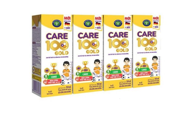 Sữa bột pha sẵn Care 100 Gold