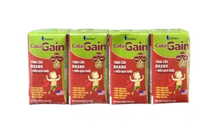 Sữa bột pha sẵn Colos Gain