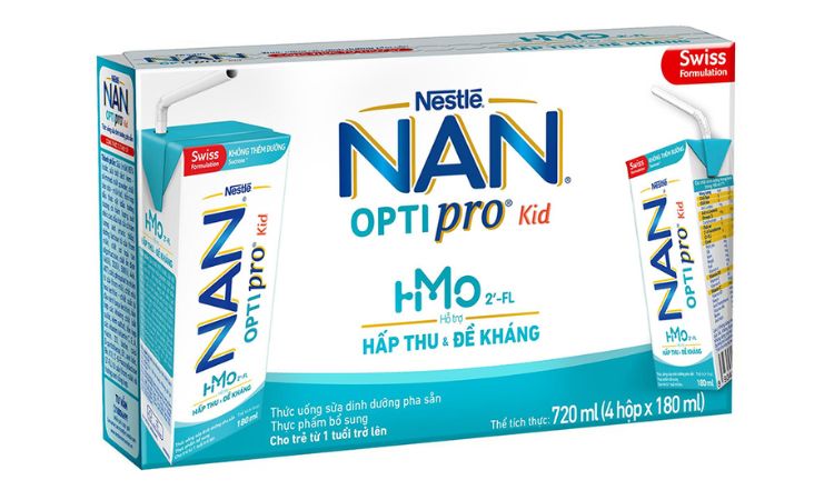 Sữa dinh dưỡng pha sẵn Nestlé NAN