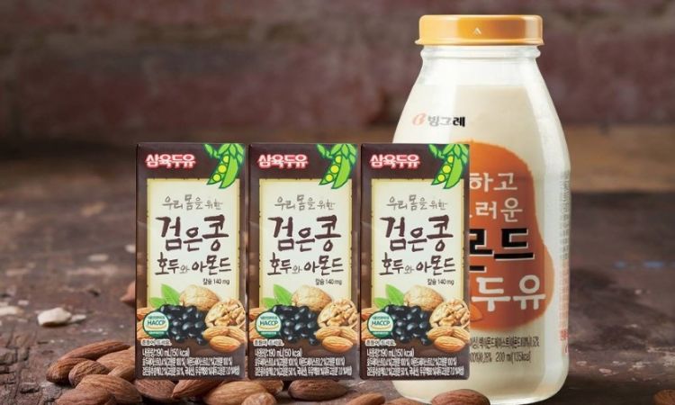 Sữa đậu nành đậu đen Soy Milk Black Binggrae