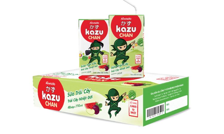 Sữa trái cây Kazu Chan