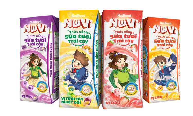 Sữa trái cây Nuvi