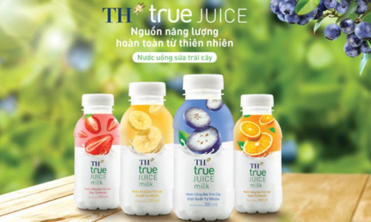 Sữa trái cây TH true JUICE milk