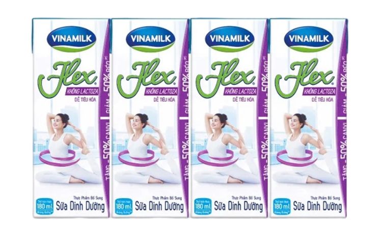 Sữa dinh dưỡng không đường Vinamilk Flex