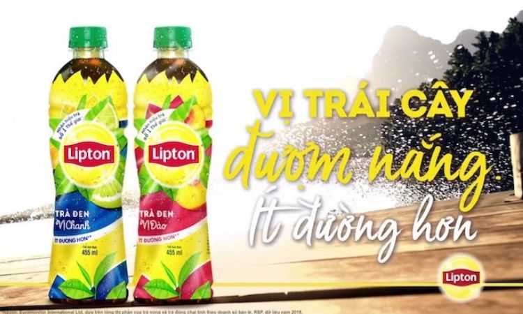 Trà đóng chai Lipton